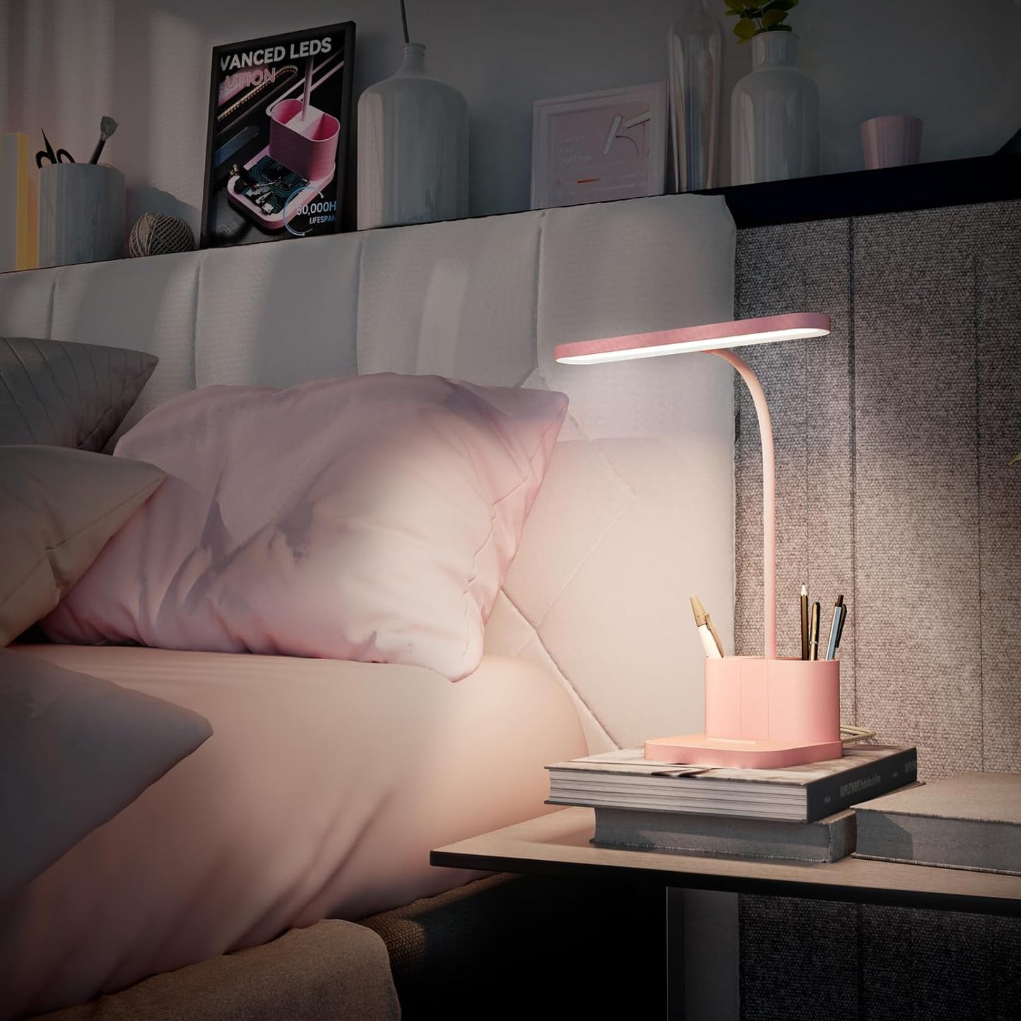 Pink Desk Lamp